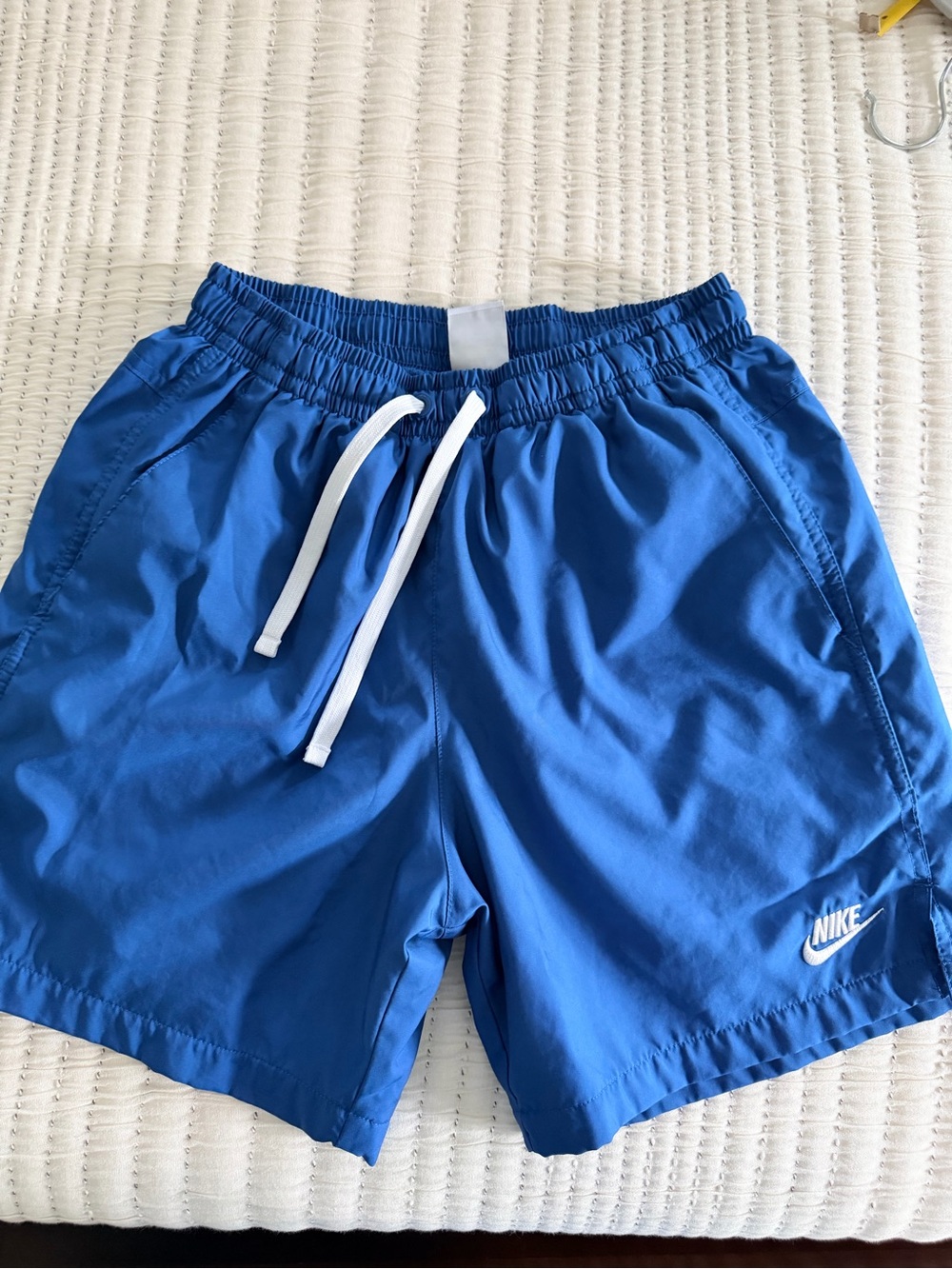 Nike Men’s Royal Blue Athletic Shorts/swimming trunks S